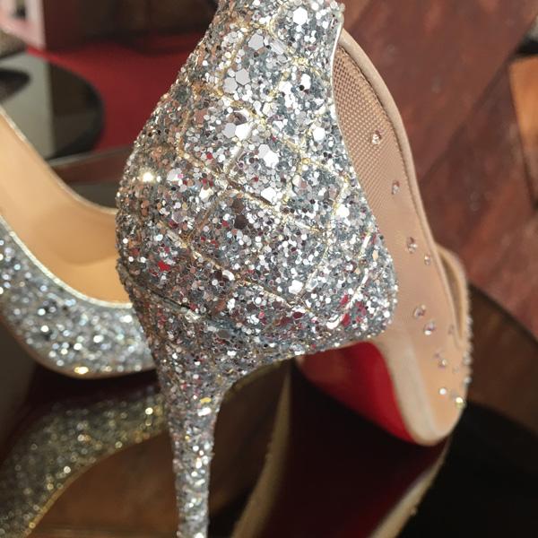 18SS新作☆クリスチャンルブタン コピー CHRISTIAN LOUBOUTIN☆Follies Strass 100 クリスタル☆パンプス 1180011SV57